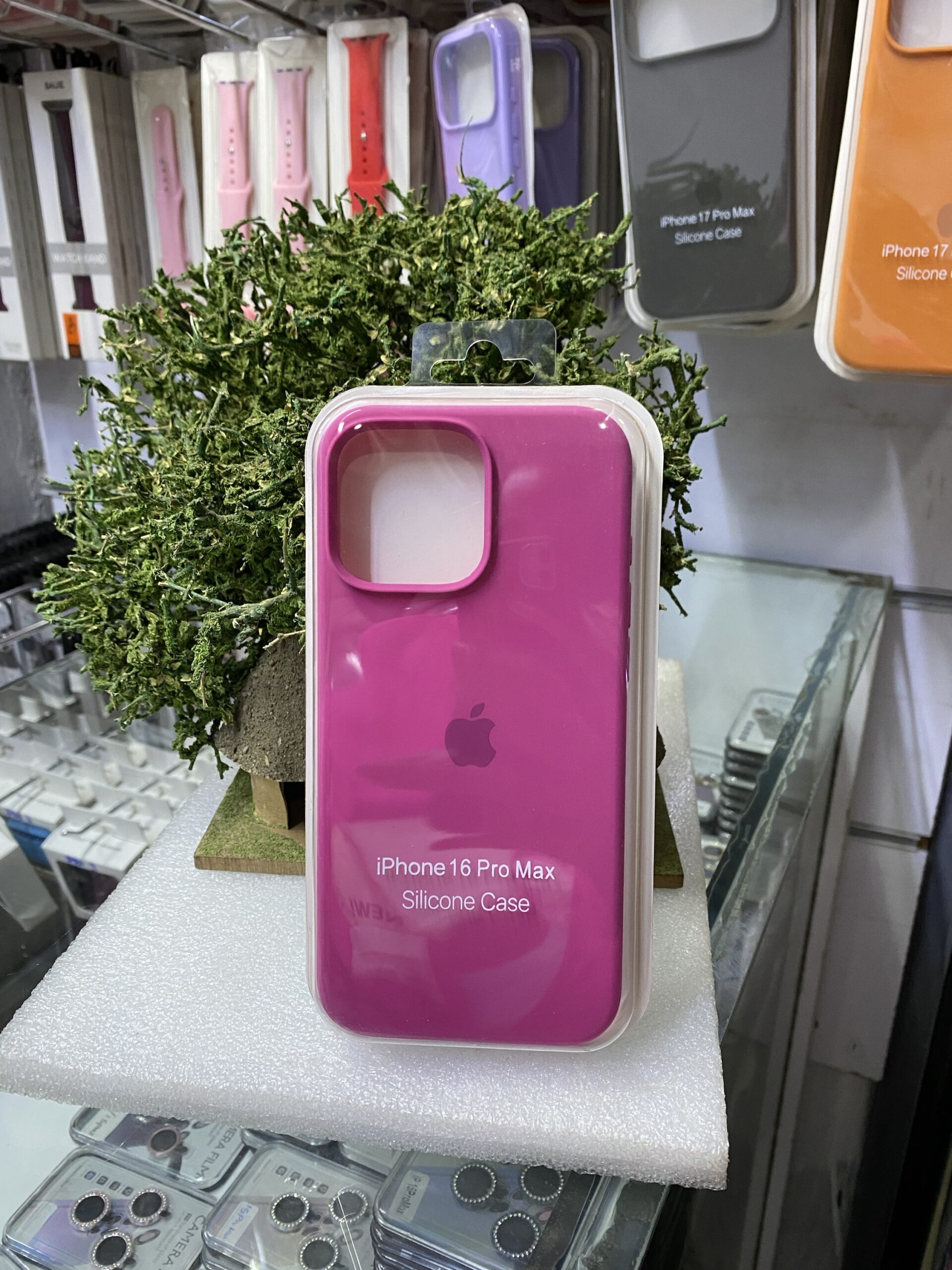 Pink iPhone 16 pro max silicone - Image 2